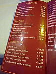 Pizzeria 9 3/4 menu