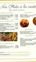 L'estaminet menu