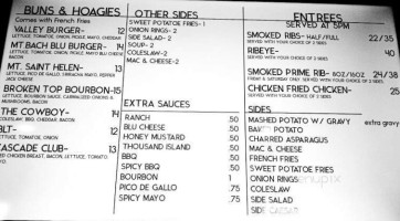 Kirks Ferry menu