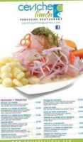 Ceviche Y Limon food