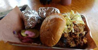 Woodpile Bbq Shack food