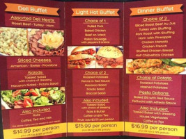 Chap's Elba Diner menu