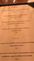 Avenue menu