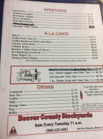 Chapala menu