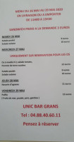 Unic-Bar inside