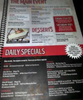 Rookies Sports In Huntley Il menu