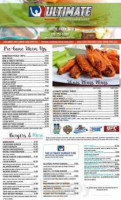 Ultimate Sports Grill menu