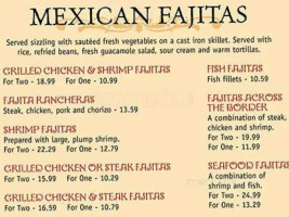 El Amigo Mexican menu