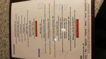 Victoria's Mexican American Grill menu