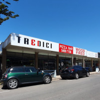 Tredici Wood Fired Pizza Caloundra outside