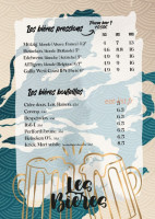 Au Cadran Voltaire menu