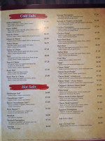 Pizza Garden menu