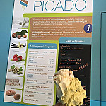 Picado Gelateria Artigiana menu