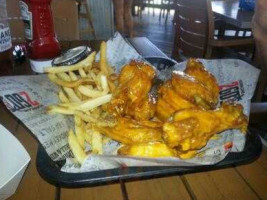 Hurricane Grill Wings food