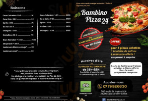 Bambino Pizza 24 food