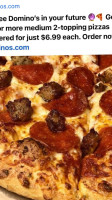 Domino's Pizza food