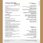 Le Bistro menu