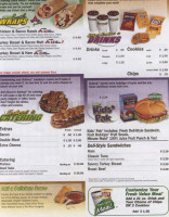 Subway Sandwiches Salads menu