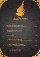 Le Siam menu