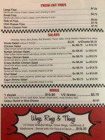 Jack And George's menu