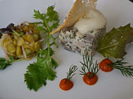 Dunkelrestaurant Sinneswandel food