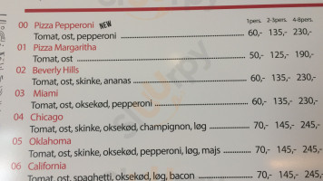 Buffalo American Pizza Give menu