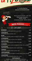 La piz'eoise menu