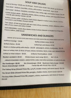 The Gathering Place menu