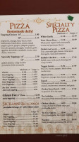 Little Italy Pizzeria menu