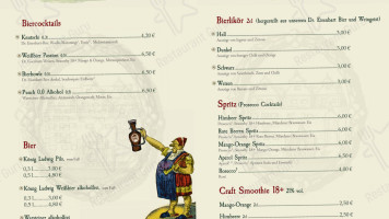 Ratsbrauhaus menu