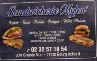 Sandwicherie Mylen' inside