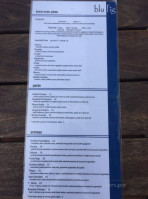 Blu Fig menu