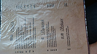 Mandarin menu