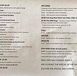 Cafe 76 menu