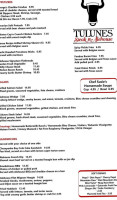 Tulunes Steak Alehouse menu