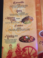 La Mexicana And Grocery menu