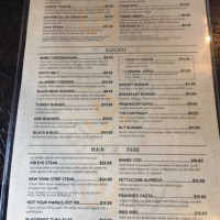 Bull Moose Grille menu