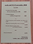 La Ferme De Preville menu