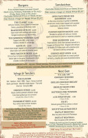 Deerhead Restaurant Bar menu