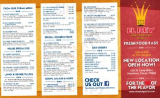 El Rey Taqueria menu