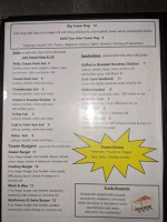 Tower Ridge Inn &grill menu