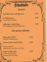 Schublade menu