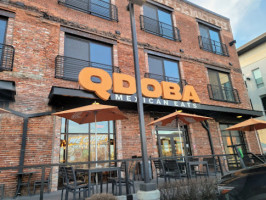 Qdoba Mexican Eats inside