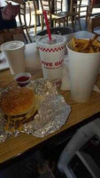 Five Guys Burgers Fries food