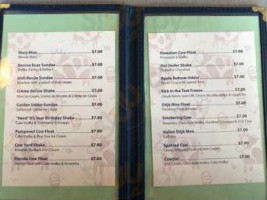 Udder Delights menu