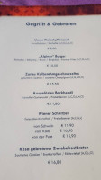 Seewirt am Thumsee menu