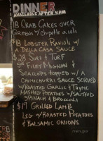 Roost (the) menu