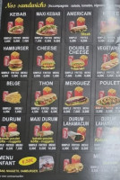 Kebab Saint Nicolas menu