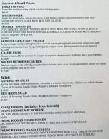 Twisted Bine Beer Co. menu