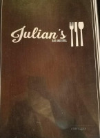 Julian's Grill menu